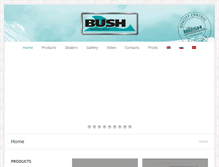Tablet Screenshot of bushboats.com